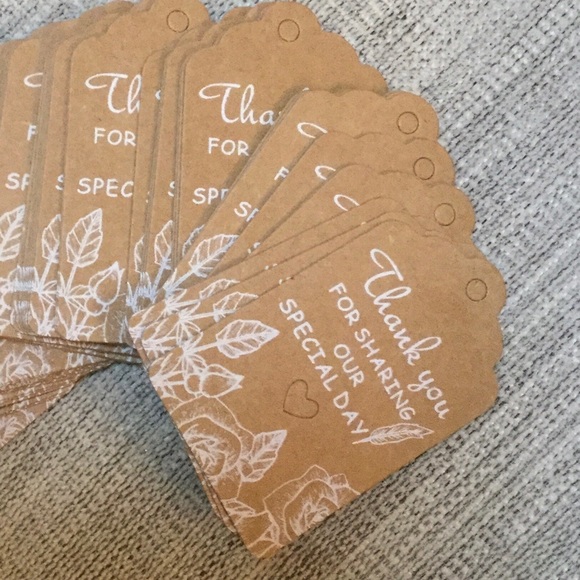 Modern Farmhouse Thank You special day tags labels - Picture 3 of 4